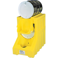 Single Poly-Racker System - Single Racker, 31" L x 53" W x 32.4" H, 66 US gal. Capacity Les Fournitures Industrielles Méga