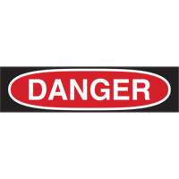 "Danger" Sign, 10" x 14", Polystyrene, Bilingual Les Fournitures Industrielles Méga
