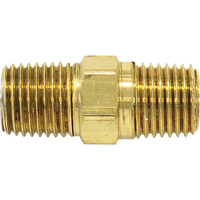 Male Hex Nipple, Brass Les Fournitures Industrielles Méga