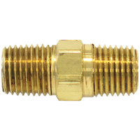 RACCORD HEXAGONAL,1/4"-1/4"NPT,LAITON, Laiton Les Fournitures Industrielles Méga