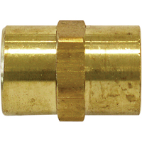 RACCORD FEMELLE HEXAGONA(F)NPT1/2"-(F)NPT1/2"LAI, Laiton Les Fournitures Industrielles Méga