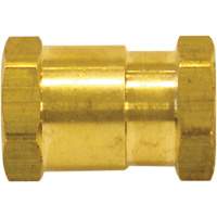 RACCORD FEMELLE HEXAGONA(F)NPT1/2"-(F)NPT3/8"LAI, Laiton Les Fournitures Industrielles Méga