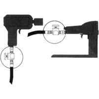 Mini r&eacute;gulateurs, 1/4" NPT, PSI max. de 165 PSI, Modulaire Les Fournitures Industrielles Méga