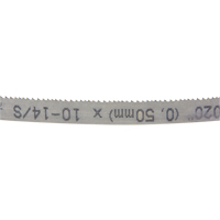 Univerz Portable Band Saw Blade, Bi-Metal, 44-7/8" L x 1/2" W x 0.020" Thick, 10-14 TPI Les Fournitures Industrielles Méga