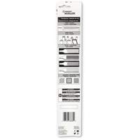 Sharpening File, Flat, 8", Single/Double Les Fournitures Industrielles Méga