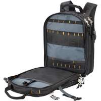 75-Pocket Tool Backpacks, 13" L x 17-1/2" W, Black, Nylon Les Fournitures Industrielles Méga