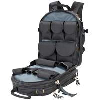 75-Pocket Tool Backpacks, 13" L x 17-1/2" W, Black, Nylon Les Fournitures Industrielles Méga