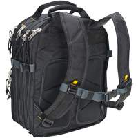 75-Pocket Tool Backpacks, 13" L x 17-1/2" W, Black, Nylon Les Fournitures Industrielles Méga