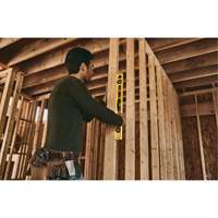 High-Impact ABS Level, I-Beam, 2' L, Plastic, 3, Non-Magnetic Les Fournitures Industrielles Méga