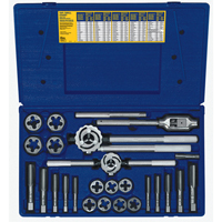 Hanson&reg; Metric Tap & Hex Die Set, 25 Pieces Les Fournitures Industrielles Méga