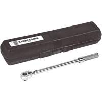 Torque Wrench, Click, 3/8" Square Drive, 10-100 ft-lb/13.6-135.6 Nm Les Fournitures Industrielles Méga