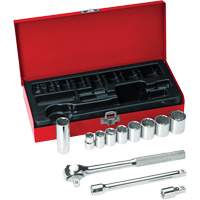 3/8" Drive Socket Wrench Set Les Fournitures Industrielles Méga