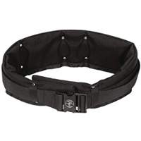 Grande ceinture &agrave; outils rembourr&eacute;e PowerLine, Nylon, Noir Les Fournitures Industrielles Méga