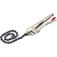 Locking Chain Clamp with Chain Les Fournitures Industrielles Méga