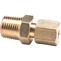 Raccords de compression - Tube &agrave; tuyau m&acirc;le, 3/16" x 1/8" Les Fournitures Industrielles Méga