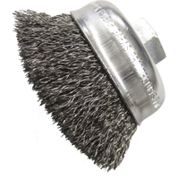 2-3/4" Crimped Wire Wheel Cup Brushes Les Fournitures Industrielles Méga
