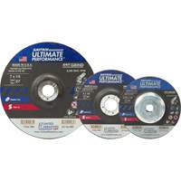 Meule Saitech Ultimate Performance, 4-1/2" x 1/4", Arbre 7/8", Oxyde d'aluminium/C&eacute;ramique, Type 27 Les Fournitures Industrielles Méga