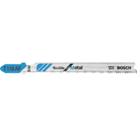 Lame de scie sauteuse flexible, Bim&eacute;tal, 3-5/8" lo, 17-24 dents par pouce Les Fournitures Industrielles Méga