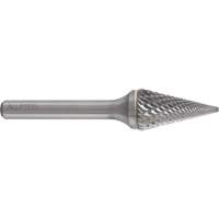 Fraise au carbure c&ocirc;nique AllSteel, SM-5, 1/2" dia., 1/4" Tige, 7/8" Prof. de la coupe Les Fournitures Industrielles Méga
