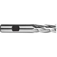 C615 End Mill, 3/4" Dia., 4 Flutes, High Speed Steel Les Fournitures Industrielles Méga