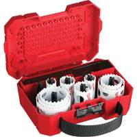 Trousse de scies-cloches Hole Dozer, 17 morceaux Les Fournitures Industrielles Méga