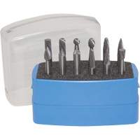 Aluminum Cut Rotary Burr Set, 8 Pieces Les Fournitures Industrielles Méga