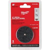 Disque &agrave; tronçonner pour meuleuse &agrave; angle droit M12 Fuel, 2" x 0,04", Arbre de 1/4", Type 1, Oxyde d'aluminium, 21000 Tr/min Les Fournitures Industrielles Méga