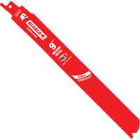 Medium Metal Reciprocating Saw Blade, Bi-Metal, 14-18 TPI, 9" L x 1" W Les Fournitures Industrielles Méga