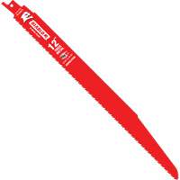 Reciprocating Blade for Thick Metal/Demolition, Bi-Metal, 8-10 TPI, 12" L Les Fournitures Industrielles Méga