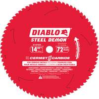 Steel Demon Cermet II Circular Saw Blade, 14", 72 Teeth, Metal Use Les Fournitures Industrielles Méga