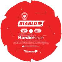 HardieBlade Cutting Saw Blade, 10", 6 Teeth, Fibre Cement Use Les Fournitures Industrielles Méga