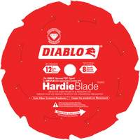 HardieBlade Cutting Saw Blade, 12", 8 Teeth, Fibre Cement Use Les Fournitures Industrielles Méga