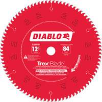 Trex&reg; Blade Cutting Saw Blade, 12", 84 Teeth, Plastic/Composite Decking Use Les Fournitures Industrielles Méga