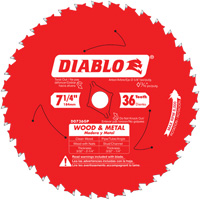 Steel Demon Cermet II Saw Blade, 7-1/4", 36 Teeth, Metal Use Les Fournitures Industrielles Méga