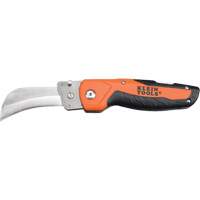 Cable Skinning Utility Knife with Replaceable Blade, 2-1/2" Blade, Stainless Steel Blade, Cushion Handle Les Fournitures Industrielles Méga
