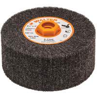 Tambour de conditionnement de surface Blendex, 4-1/2" dia. x 2" la, 5/8"-11 Arbre, Grain Super fin Les Fournitures Industrielles Méga