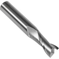 S108 30° Square End Mill, 1/4" Dia., 2-1/2" L, 2 Flutes, 1/4" Shank, Carbide Les Fournitures Industrielles Méga