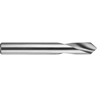 Spotting Drill, Bright, Short Length, 1/2", High Speed Steel, 120° Point Les Fournitures Industrielles Méga