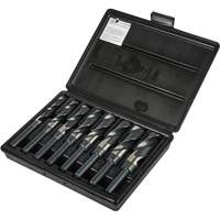 Reduced Shank Drill Bit Set, 8 Pieces, High Speed Steel Les Fournitures Industrielles Méga