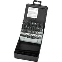 Stub Length Drill Bit Set, 60 Pieces, High Speed Steel Les Fournitures Industrielles Méga