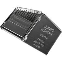 Jobber Length Drill Bit Set, 20 Pieces, High Speed Steel Les Fournitures Industrielles Méga