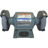 BGC-6 Heavy-Duty Bench Grinder, 6" Wheel Diameter, 1/3 HP Les Fournitures Industrielles Méga