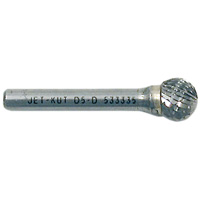 Fraise sph&eacute;rique Jet-Kut, 1/4" dia., 1/4" Tige, 7/32" Prof. de la coupe Les Fournitures Industrielles Méga