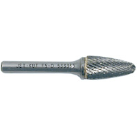F1-D JET-KUT&reg; Tree Shape Burr with Radius End, 1/4" Dia., 5/8" Depth of Cut Les Fournitures Industrielles Méga