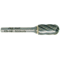 Fraise &agrave; bout sph&eacute;rique pour aluminium et mat&eacute;riaux non ferreux C5-NF JET-KUT, 1/2" dia. Les Fournitures Industrielles Méga