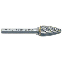 Fraise &agrave; bout rond F5-NF 1/4" pour aluminium/mat&eacute;riaux non ferreux, 1/2" dia. Les Fournitures Industrielles Méga