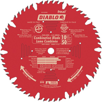 Contractor Saw Blades - Combination Saw Blades, 10", 50 Teeth, Wood Use Les Fournitures Industrielles Méga
