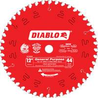 Saw Blades - General Purpose, 12", 44 Teeth, Wood Use Les Fournitures Industrielles Méga
