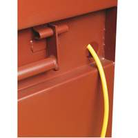 Armoire &agrave; tablettes Jobsite, Acier, 47,5 pi³, Rouge Les Fournitures Industrielles Méga
