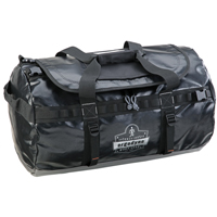Water Resistant Duffel Bags, Vinyl, 1 Pockets, Black Les Fournitures Industrielles Méga